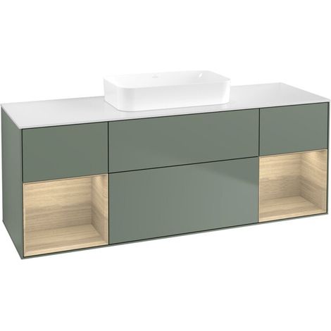 Villeroy & Boch F741PCGM Meuble sous-vasque Finion F74 (1/2)