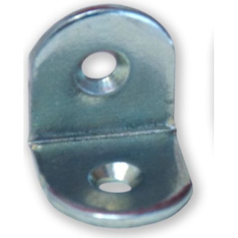 Set di 100 Angolini 0176 zincato 2 fori 16x2 Made in Italy (1/2)