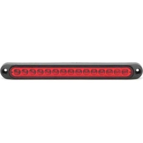 SNQ – Lampe de frein à LED rouge – Feu stop pour remorque et camion – Tension 10-30V – Dimensions 250x27,5x16mm – Installation facile (1/5)