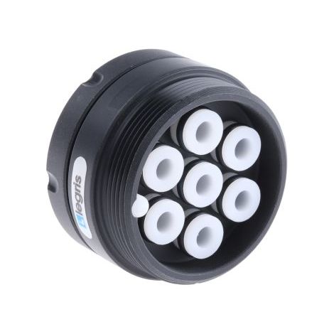 Raccord multitube Mâle Legris, réf 3320 06 00 07, pour 7 Tubes diamètre ext 6mm ( Prix pour 1 )