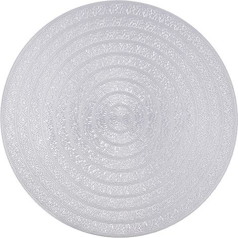 TOVAGLIA INDIVIDUALE ARGENTO BOUCLE HABITAT - 38 CM