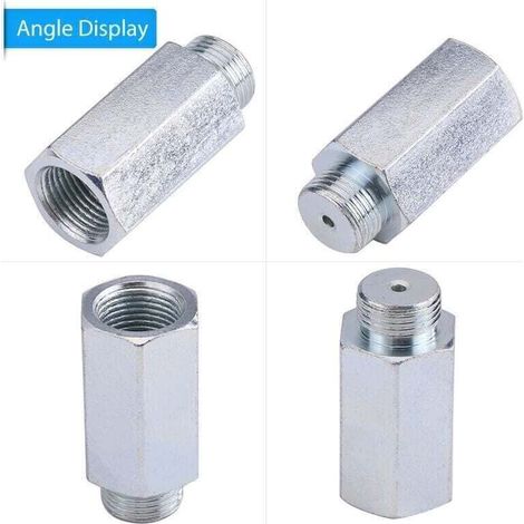 Entretoise d'extension de capteur d'oxygène Lambda O2 en acier inoxydable pour Decat Hydrogen M18x1.5 (1/4)