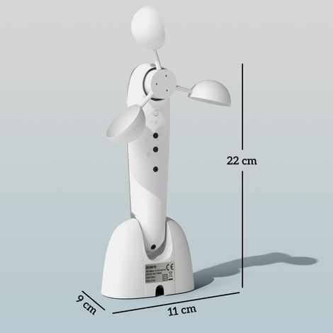Capteur solaire capteur vent station météo capteur extérieur moniteur solaire sans fil auvents ombrage extérieur.