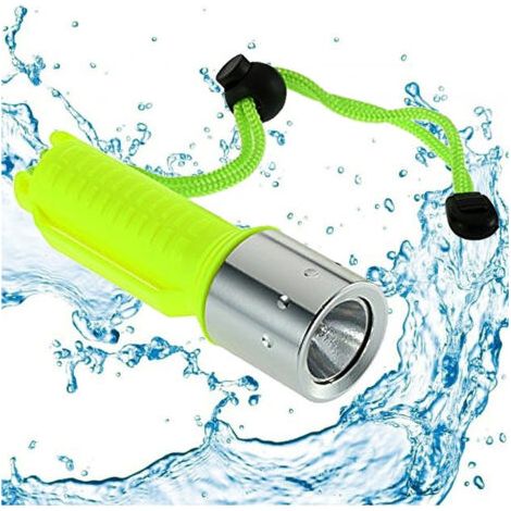Lampe Torche étanche Sous-marine Led Q5 260 Lm (1/5)