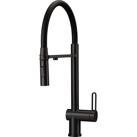 Deante Magnetic BRM N75M batería de cocina negro
