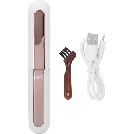 Curleur De Cils Chauffant - 2 Niveaux De Température - Chauffe En 10 Secondes - Rechargeable Par USB - 1 Pièce (1/5)