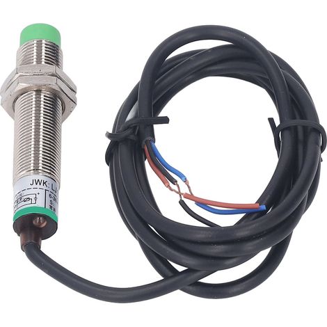 Lot de 5 capteurs de proximité inductifs M12 x 1 PNP étanches IP65 sans contact, 6-36 V CC (1/5)