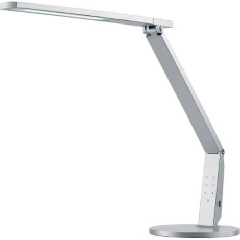 Hansa Vario Plus lámpara de escritorio LED plata moderna