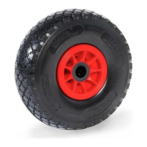 Neumático  de  poliuretano  70602  D.260mm  Carga  150kg  Neumático  de  PU,  Llanta  de  plástico  Bloque  de  PU  FETRA (1/2)