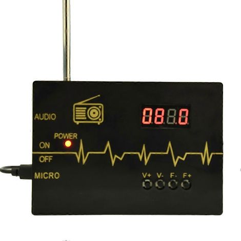 DC 5V 87-108 MHz Fréquence Range Radio Kit:radio FM Assembly DIY Soldering Kit Electronic Production Training Kit (1/5)