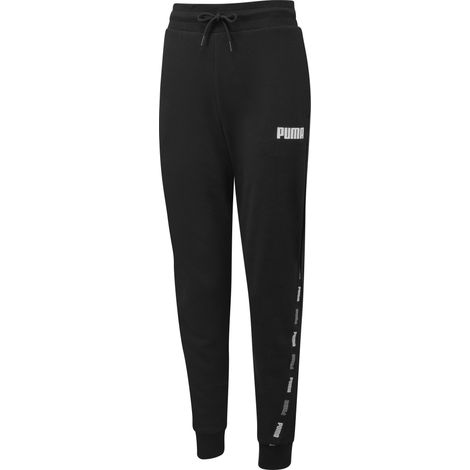 Pantalones deportivos Puma TAPE para mujer, color negro, 67132801 r S (1/3)