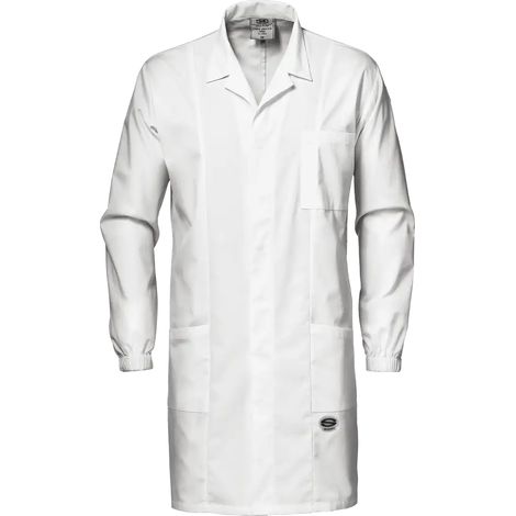 SIR SAFETY SYSTEM Blouse de travail pour laborantin homme à poches blanc Taille 46