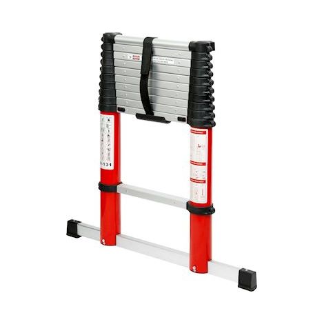 Échelle télescopique 3,25 mètres – Conception compacte pour rangement facile – Charge maximale 150 kg – 730918 – Bizline