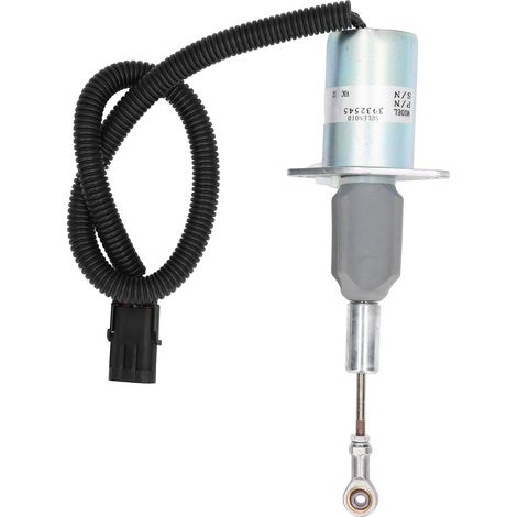Électrovanne de coupure carburant 12V pour moteur Cummins TOSD‑03‑028 - Arrêt d'urgence moteur diesel (1/5)