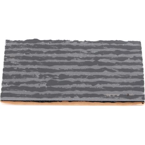 Fockety Gummireifen-Dichtungsstreifen, robustes Reifenreparaturwerkzeug, 100 Stück, 100 x 3 mm, für Auto und Motorrad (Schwarz).