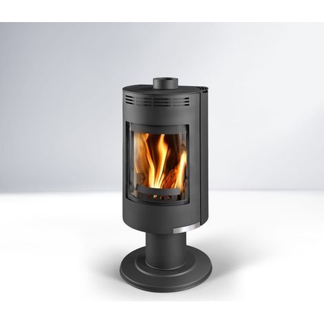 Kaminofen ANDORRA Exclusive 7,5kW, H/B/T: 1209/538/510