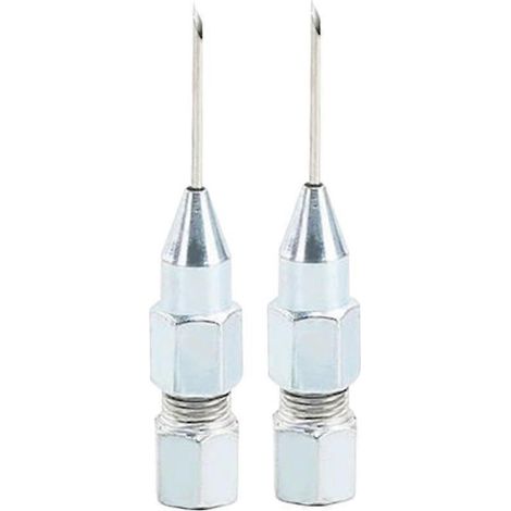 Lot de 10 adaptateurs pour pistolet à graisse, embout long, tuyau rigide, accessoires pour pistolet à graisse manuel