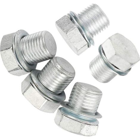 5 tornillos de descarga de cilindro para Forstihl MS210 MS230 MS240 MS250 MS260 MS341. Alta adaptabilidad y larga vida útil. (1/5)