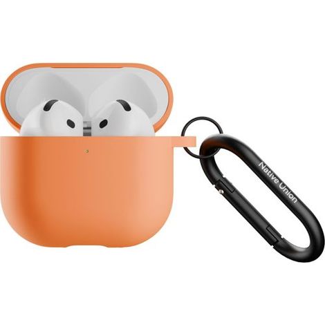 Native Union Active Case – Silikonhülle für AirPods 4 (Aprikose) (1/2)