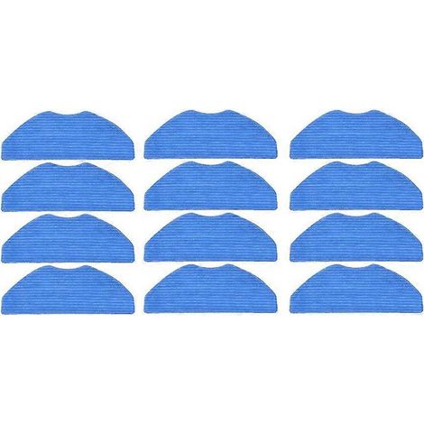 Packung mit 12 Reinigungstüchern für Staubsauger der Modelle 360 S8 Plus / EZVIZ RE4 Plus / RE5 Plus / RC3 Plus (1/5)