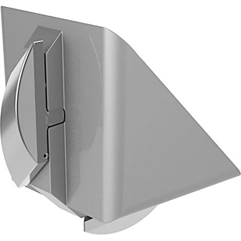 Équerre en aluminium 40/40 avec vis et écrou fraisé pour profilé en aluminium rainure 8