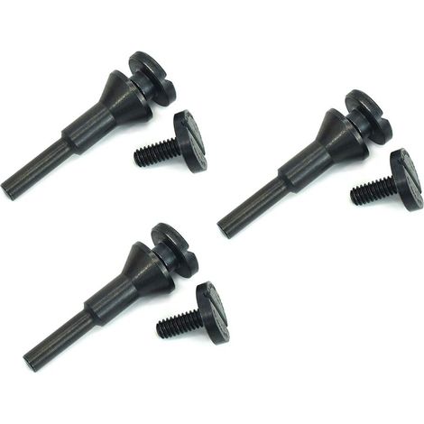 Trou D'Arbre 3/8 Po et 1/4 Po pour Accessoires de Meuleuse, Outil Rotatif de Forage (Paquet de 3) (1/5)