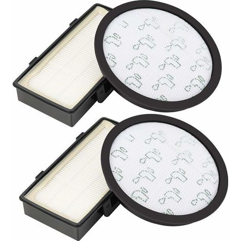 Ahlsen 2er-Pack HEPA-Filter, kompatibel mit Rowenta RO7611 RO7634 RO7623 Silence Force Cyclonic Staubsauger – ersetzt ZR903701