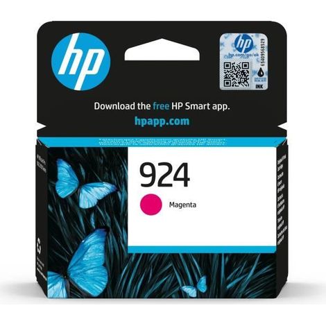 Cartouche HP 924 couleurs séparées pour imprimante jet d'encre - magenta (1/5)