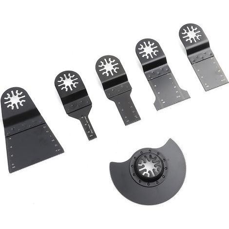 6-piece lightweight oscillating saw set, multifunctional tool for general use in home renovation and professional applications (1/5)