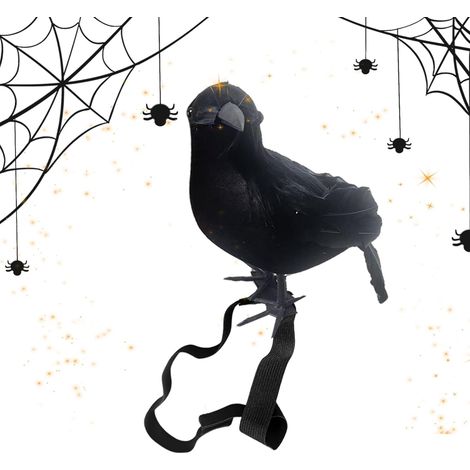 de Raben Simulation Halloween Accessoires de décoration avec (1/5)