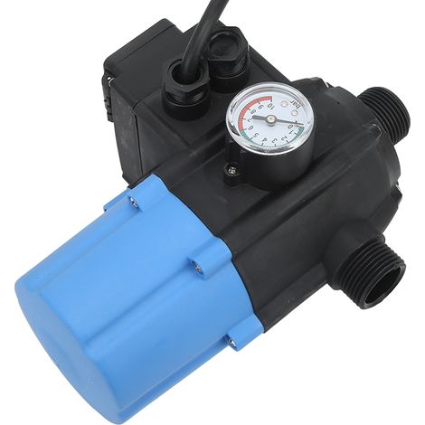 Wasserpumpen-Druckregler, wasserdicht, einstellbar, intelligenter Pumpendruckschalter, EU-Stecker, 220-240 V (1,1 kW) (1/5)