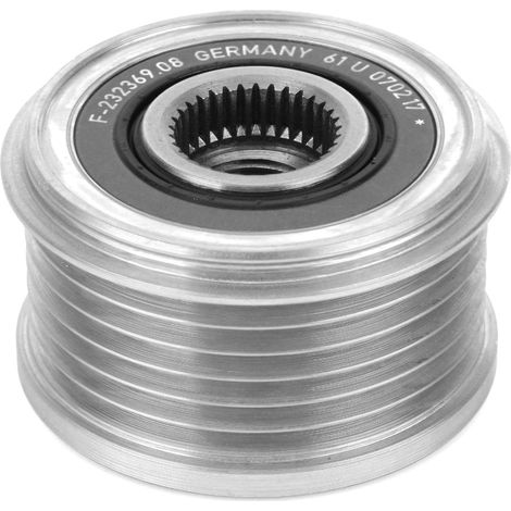 Poulie débrayable d'alternateur F-232369, remplacement compatible Peugeot 1007, 206, 207, 207CC, 307, 406 (1/5)