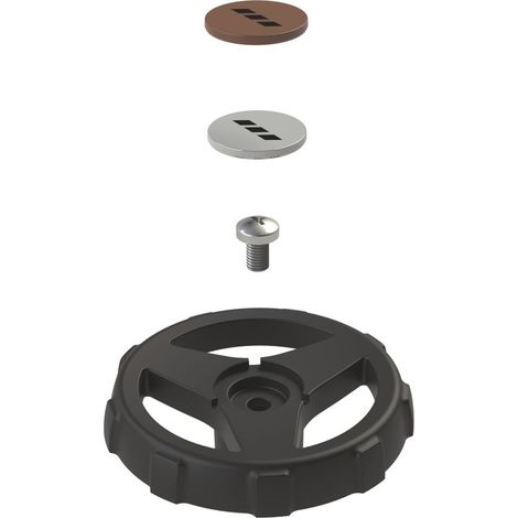 Kemper Handrad Umrüstset 60x7mm für DN 15-20 Rotguss, Figur 999 00, 9990000700