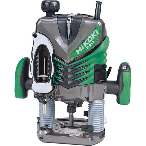 Router HIKOKI 2000W con mandrino da 12 mm - Regolazione micrometrica della profondità - M12V2WSZ (1/2)