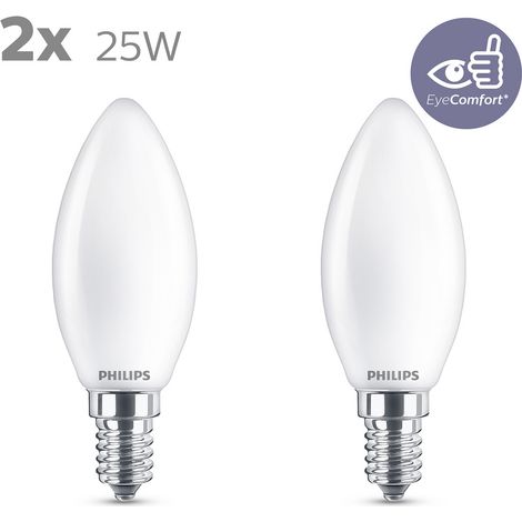 Philips LED-Lampen E14 25W Warmweiß 2er-Pack (1/5)