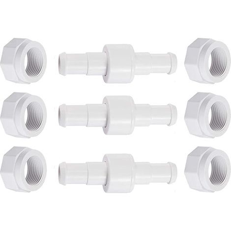 Manguera giratoria D20 con tuerca de manguera D15 compatible con Zodiac Polaris 280, 380, 180 - Repuestos para limpiafondos (1/5)