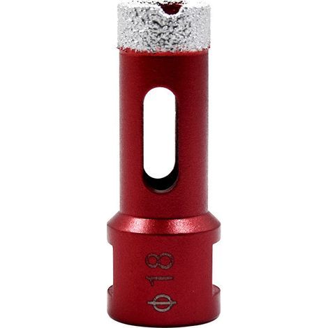 Foret diamanté avec filetage M14, foret à trous creux brasé haute performance pour carrelage/granit/marbre/porcelaine/verre/céramique (18 mm)