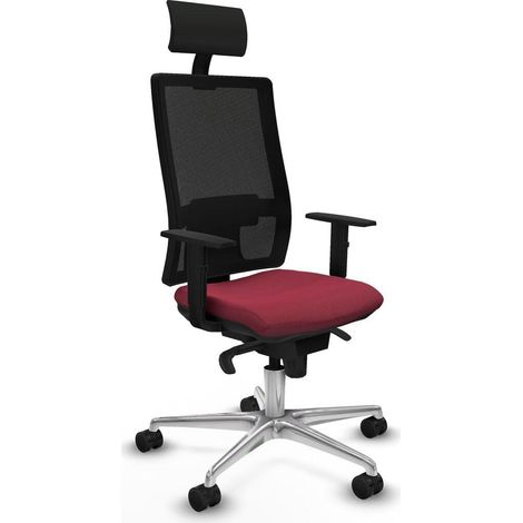 piqueras-y-crespo Horna silla de oficina negra confortable (1/3)