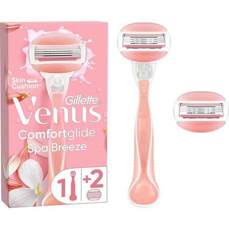 GILLETTE VENUS COMFORTGLIDE SPA BREEZE RASOIO DA DONNA 2 LAME