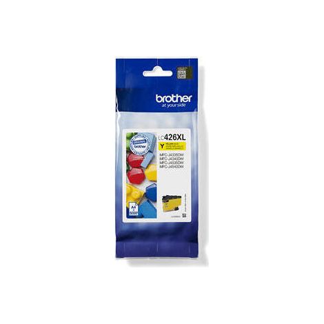 Cartucho de tinta amarilla Brother LC-462XLY para 1500 páginas, 1 unidad. (1/3)