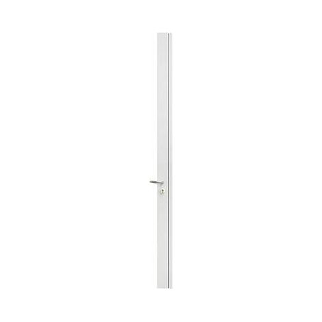 Serrure URE carénée 6 points blanc RAL 9016 (1/3)