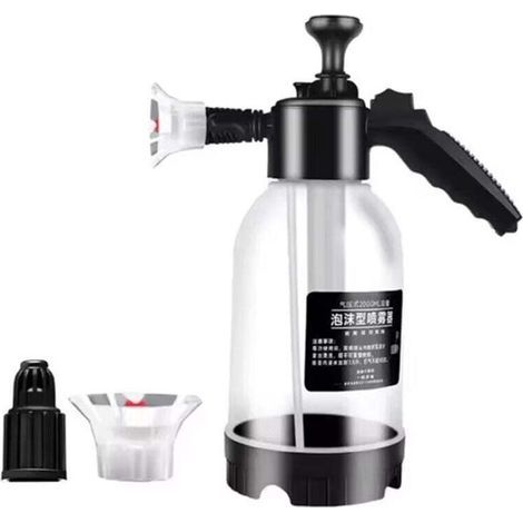 Pulvérisateur Mousse Voiture Manuel Haute Pression Air Eau Shampoing Lavage Auto