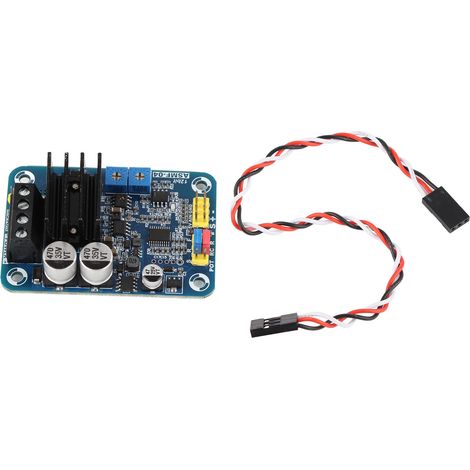 Module de commande servo 1 canal haute torsion 500N.m 7‑30V 10A ASMF‑03 pour moteur DIY (1/5)