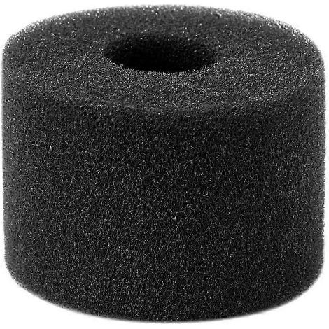 Cartouche filtrante compatible avec les filtres de type A, S1 et H pour piscine, cartouche en mousse pour filtre de piscine, éponge de nettoyage réutilisable et lavable pour piscine - noir (1/5)