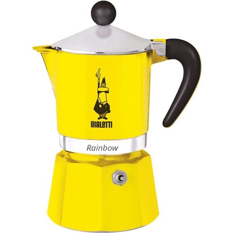 RAINBOW - Percolateur - 1 tasse - Jaune (1/5)