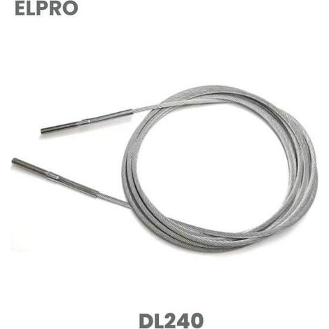 Cavo di ricambio Elpro: fune in acciaio Elpro DL240 (1/5)