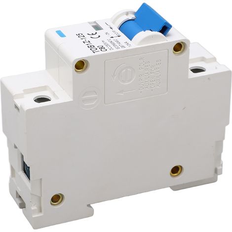 BAOYITOB1Z-125 C80 Disjoncteur miniature 250V CC, disjoncteur miniature 80A, disjoncteur photovoltaïque 1P pour systèmes photovoltaïques à panneaux solaires, disjoncteur sur rail DIN. (1/5)