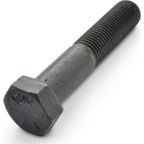 1 - Vis De Lame - Boulon De Tondeuse - Filetage 3/8&34 24 UNF - Longueur 51mm - Pour Castelgarden Snapper Stiga Honda - Acier - Argent