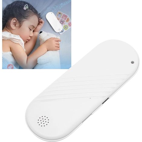 Almohada con altavoz Bluetooth, almohada con altavoz de sonido en forma de hueso, altavoz de dos piezas con forma de hueso para un sueño profundo con función de temporizador y graves estéreo. (1/5)