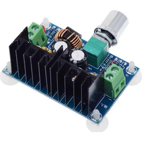Deux modules d'alimentation abaisseurs CC-CC XL4016E1, carte de régulateur de tension CC réglable haute puissance 8A. (1/3)